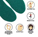 Аплікатор Ляпко Устілки плюс 5,0 Ag Арго пари розмір 40-43 (масаж стоп, вплив на активні точки), фото 2