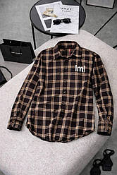 Об’ємна фланелева сорочка з м’якою текстурою