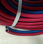 Газовий кисневий рукав подвійний 6 мм Safegas, фото 2