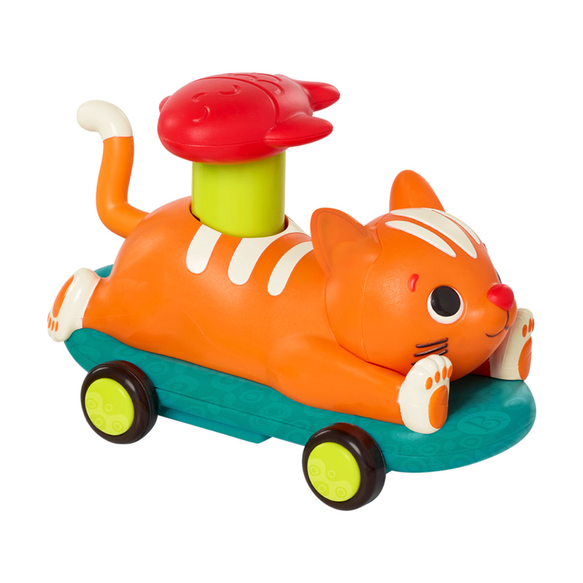 Машинка інерційна Battat Лапкомобілі Котик, фото 1