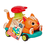 Машинка інерційна Battat Лапкомобілі Котик, фото 3