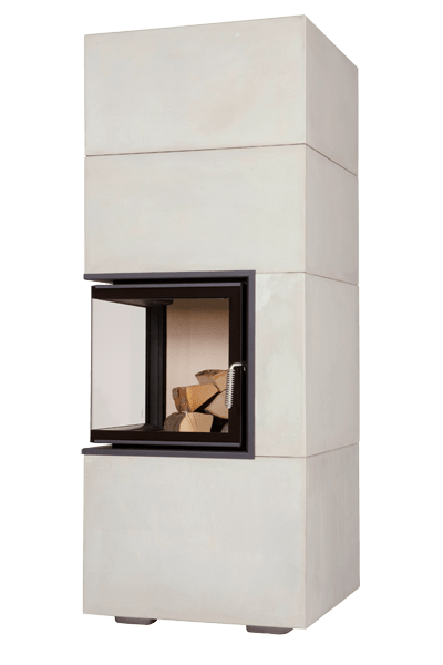 Теплоакумулювальний камін Brunner BSK 09 Eck-Kamin 42/42 side-opening door lower