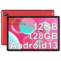 Б/у Планшет 10.1" Facetel Q6 6+6/128Gb Android 13 6000 mAh Wi-Fi Red