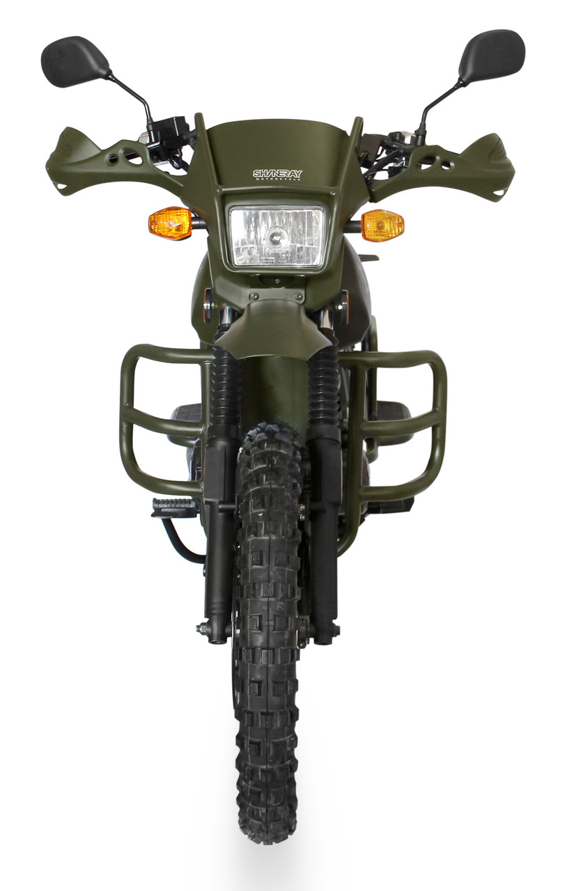 Мотоцикл Shineray XY 200 Intruder Зеленый - фото 3 - id-p495626490