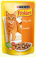 Консерви для котів Friskies з куркою в підливі, 100г*20 шт