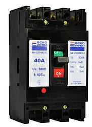 ВА-2004N/63 3р 40А Корпусний, силовий автоматичний вимикач АСКО-УКРЕМ