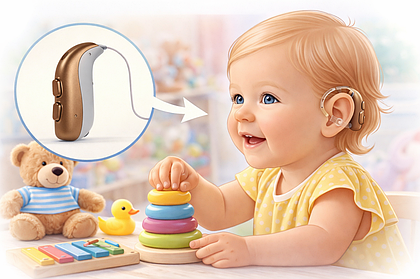 Слухові апарати для дітей до 3 років: як вибрати найкращий