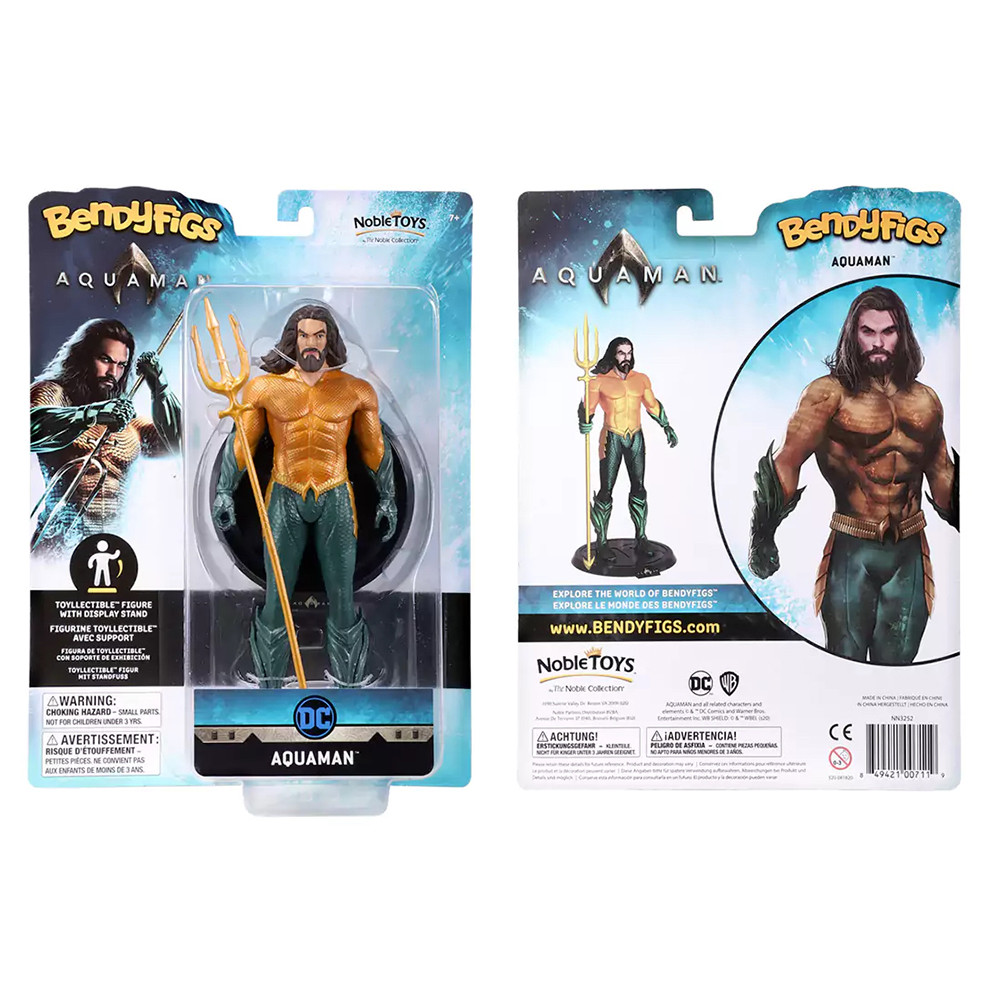 Фігурка DC COMICS Aquaman Bendyfig (Аквамен), фото 1