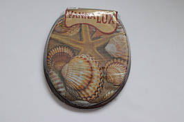 Кришка- сидіння для унітазу м'яка Vanna Lux Туреччина 330072/b43