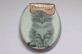 Кришка- сидіння для унітазу м'яка Vanna Lux Туреччина 330072/b37