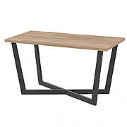 Стіл обідній лофт Неман ЛАМА 1380x675