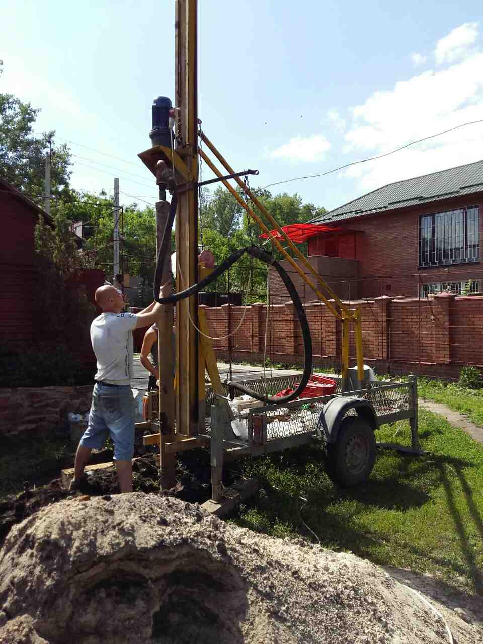 Буріння свердловин під теплові насоси