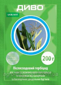 Гербіцид Диво, Укравіт; дикамба у формі натрієвої солі 750 г/кг, пшениця, ячмінь, жито, овес, кукурудза, фото 2