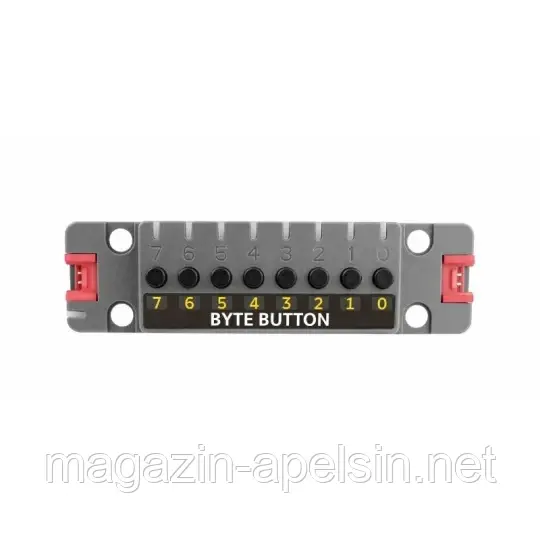 Byte Button Unit - 8 кнопок + 9 светодиодов WS2812C Модуль расширения RGB - M5Stack U192