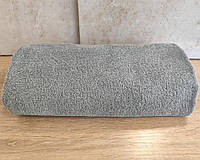 Рушник турецький махровий однотонний Zeron 70х140 Light Gray 480 г/м2 1 шт.