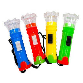 Брелок ліхтарик квітка гостра різнокольорова 9 см [tsi289371-TSI]