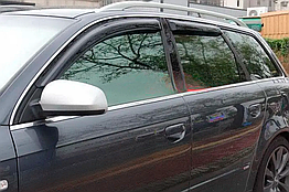 Вітровики HIC для Audi A4 B6 2000-2004 Полікарбонат (4 шт)