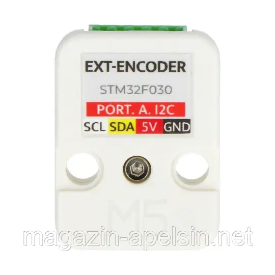 M5Stack Ext Encoder Unit - STM32F030 - Блок розширення для модулів розробки M5Stack - M5Stack U161