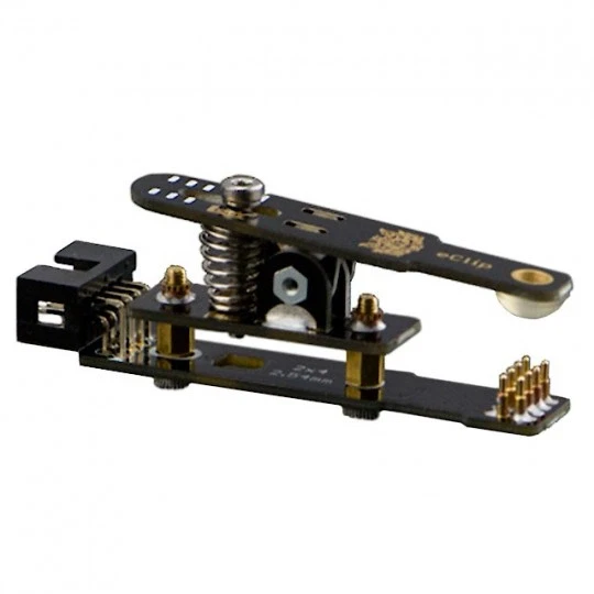 Программатор/тестер DFrobot eClip для AVR/Arduino, 72x29x18 мм, комплект для сборки, ICSP, FTDI, 2x4 штыри