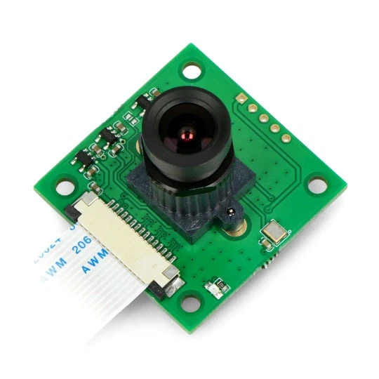 Модуль камери ArduCam OV5647 5 Mpx Raspberry Pi 4B/3B+/3B/2B, 1080p, об'єктив HX-27227, кут 56°, 36x36 мм