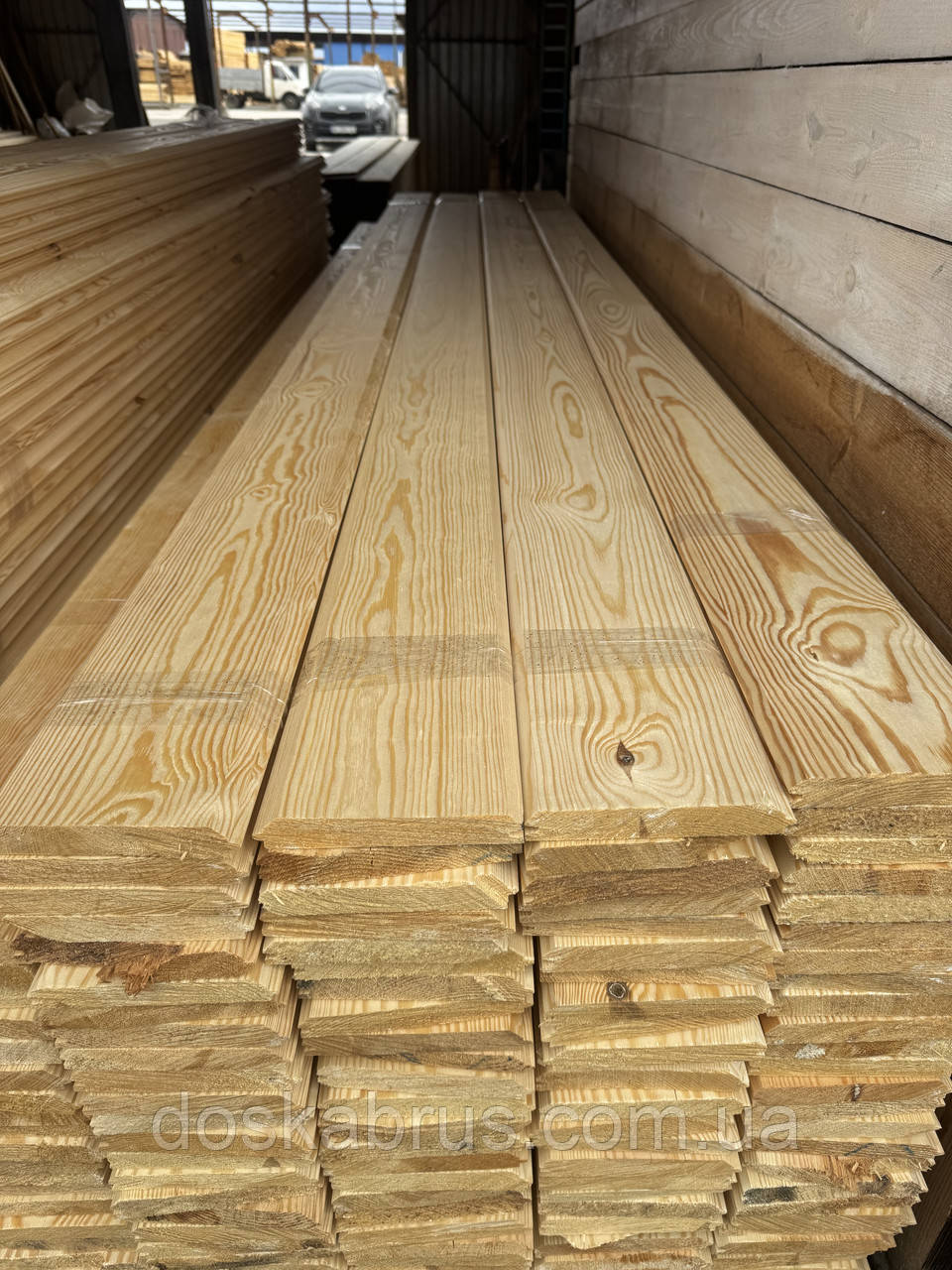 Імітація бруса без сучка — преміальний декоративний матеріал купити в Одесі