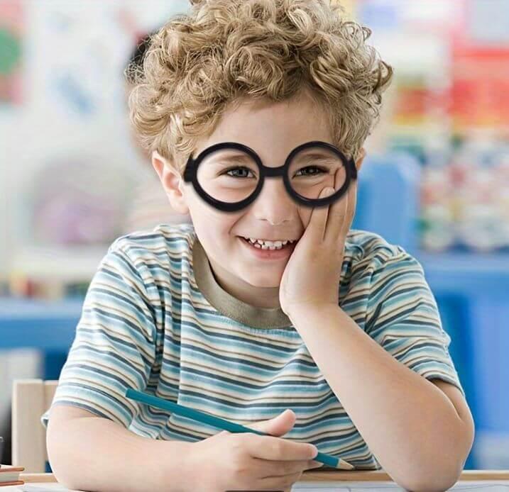 Окуляри Гаррі Потера чорні пластик без скла, фото 1