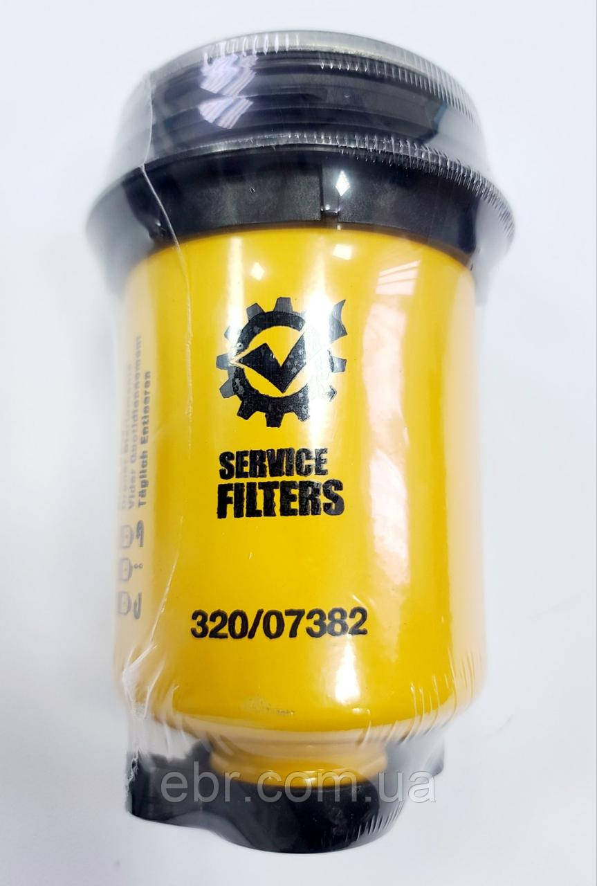 320/07382, 320/A7351, 333X4225, SN40700, 16237815, 320A7351 Фільтр палива на JCB JS160W*, фото 1
