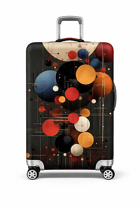 Чохол на валізу ⬩ Небесна траєкторія RunningTiger ⬩ захисний ⬩ різнокольоровий
