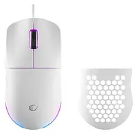 Rampage BLINK myszka gamingowa wired USB, 12800 DPI, RGB, optical sensor, White, фото 2