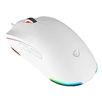 Rampage BLINK myszka gamingowa wired USB, 12800 DPI, RGB, optical sensor, White, фото 4