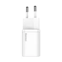 Baseus Super Si Quick Charger 1C 25W z Cable USB-C do USB-C 1m (White), фото 3