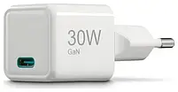 Hama supermini 30W GaN PD/QC 1x USB-C White, фото 2