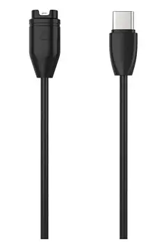 FIXED USB-C do Garmin Forerunner/Fenix/Venu/Vívoactive/Instinct | 2m | Black