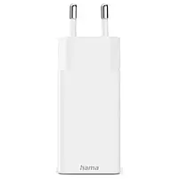 Hama mini GaN 45W PD/QC 1x USB-C, 2x USB-A White, фото 4