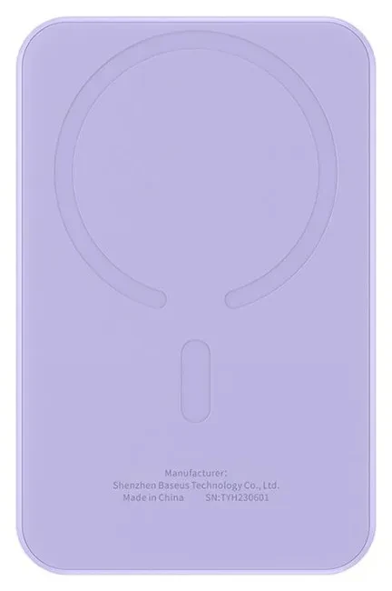Baseus Magnetic Mini 5000mAh 20W Purple, фото 1