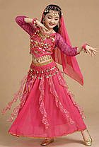 Дитячий костюм для східних танців на зріст 120-130 см