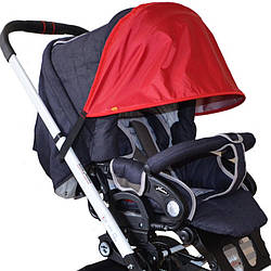 Козирок від сонця універсальний (Sonnendach Sunset, червоний)