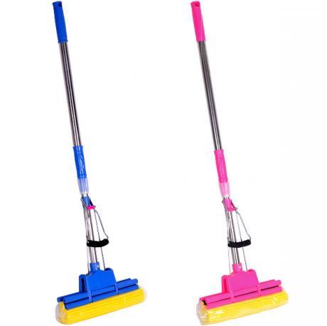 Швабра з подвійним віджиманням 106см, губка 29см D6см 225 MZOPT