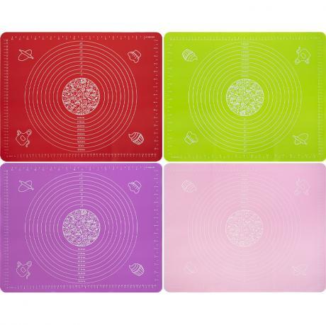 Килимок силіконовий для розкочування з розміткою 40*50см FY-4050 MZOPT