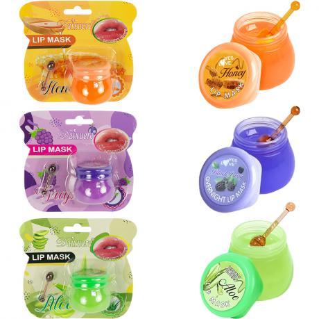 Маска для губ 10г на блістері з "ложечкою" для нанесення 801 мікс MZOPT