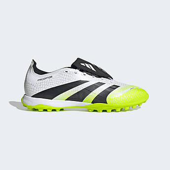 Бутси Predator League Fold-Over Tongue Turf Adidas JQ1072, Білий, Розмір — 44 2/3