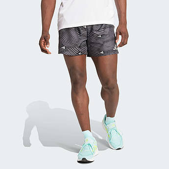 Шорти Adi365 Running Essentials Brand Love Adidas JM5731, Чорний, Розмір — L 7"