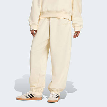 Джогери Essentials Linear Oversized Adidas JX3142, Білий, Розмір — L