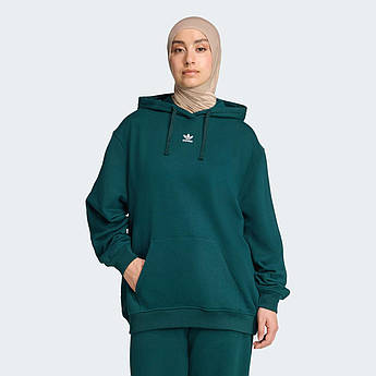 Худі Essentials Loose French Terry Adidas JX7757, Зелений, Розмір — L