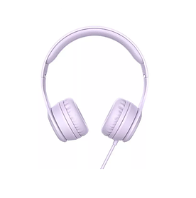 Навушники HOCO W21 Graceful charm wire control headphones Purple yY.