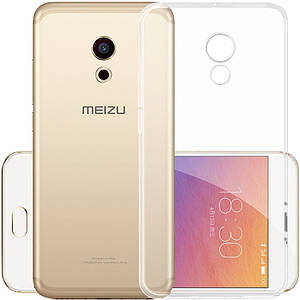 Ультратонкий 0,3 мм чохол для Meizu Pro 6 Plus прозорий