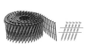 Цвяхи в бобінах 2,7х38 кільцеві уп.13,5тис.шт