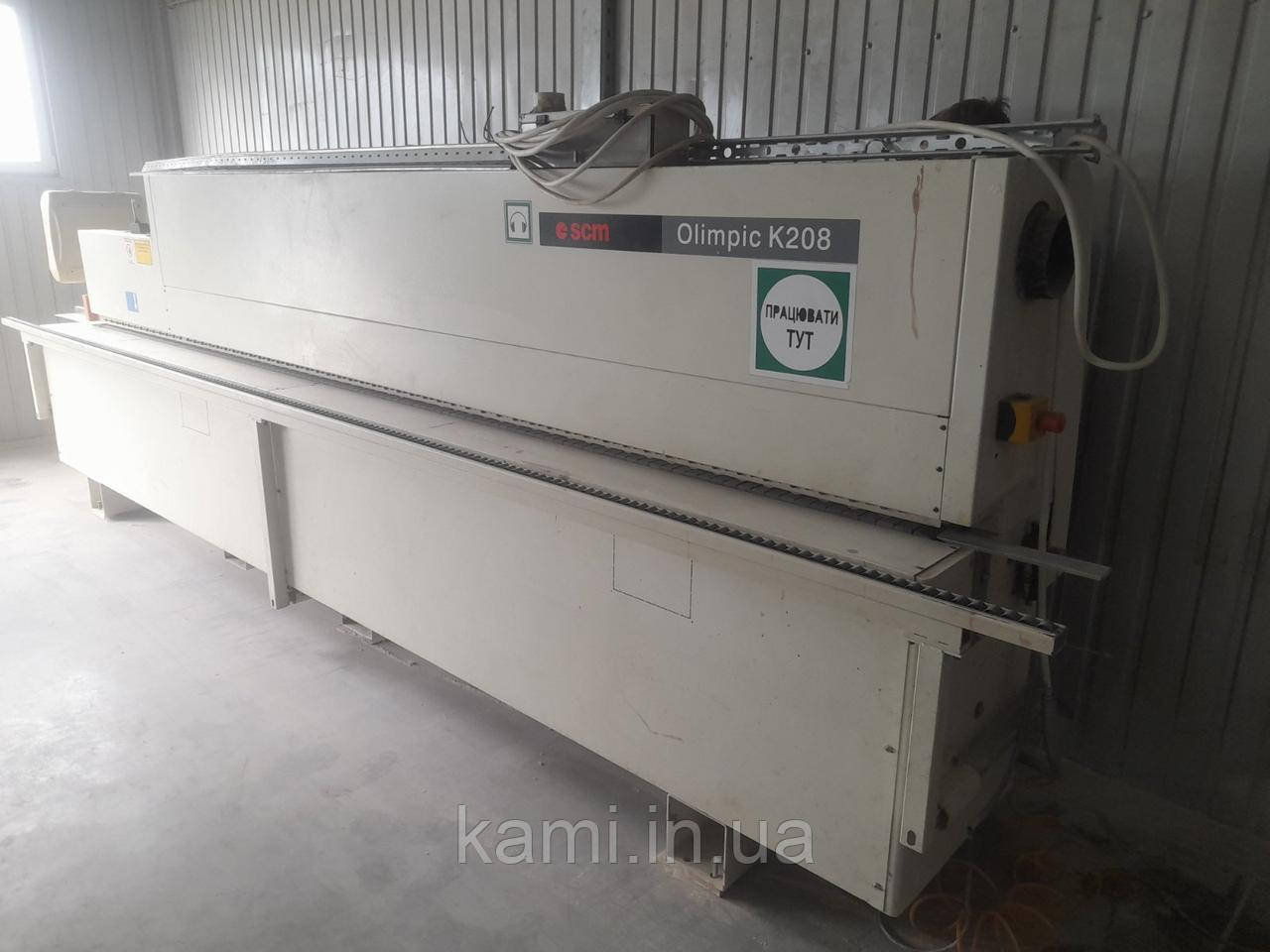 Кромкооблицювальний верстат SCM Olimpic K208 T-FL, 2004 р.в., фото 1