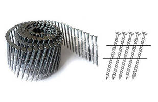 Цвяхи в бобінах 2,8х58 кручені гвинтові уп.8,1тис.шт
