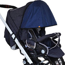 Козирок від сонця універсальний (Sonnendach Sunset, синій)